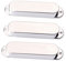 Toyvian Gitarrenzubehör: 3 Gb262 Pickup-abdeckungen Silber Single Coil Gitarre Pickup Ersatzabdeckungen