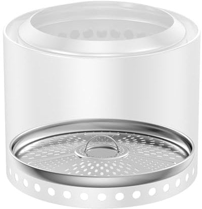 Pellet Adapter for Solo Stove Bonfire, Stainless Steel Pellets Adapter Accessories for Fire Pit Bonfire, Extension for Burning Pellets, 17.3 Fire Pit Bonfire Pellet Adapter Accessories