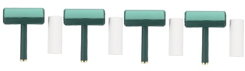 Ipetboom 8 STK Roller-Haar-Aufkleber tragbare Fusselrolle Teppich haarentferner Rollen Kleidung multifunktionaler Fusselentferner Tragbarer Fellentferner Blatt klebrige Rolle Fasermaterial