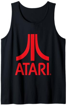 Logo Atari Classic Rosso Canotta