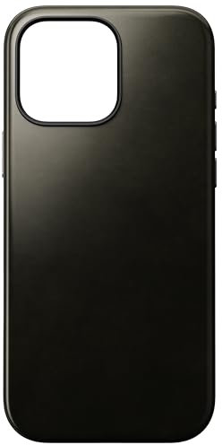 NOMAD - Modern Leather Case - iPhone 16 Pro Max | Green Chrome | Horween