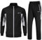 Rdruko Jogginganzug Herren Set Trainingsanzug Sportanzug Langarm Freizeitanzug Männer Tracksuit für Fußball Gym-Schwarz Hellgrau L