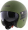 LS2 OF599 Spitfire II Helm Retro matt grün schwarz (XXL)
