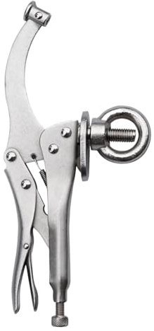Fravsiu Schraubzwinge für Säulenbohrmaschine, Schraubzwinge für Schweißtisch, 23 cm | Schnelllösemechanismus, rutschfest und rostfrei, für Werkstätten, Schweißen und Projekte