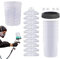Gobelets de peinture - Gobelet de pulvérisation de peinture transparent - Gobelet doseur de peinture pour voiture avec couvercle - Récipient de mélange jetable 10 propcs - Avec gobelet de couleur