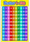 Pädagogische Zahlen 1-100 Poster, Mathematik-Wandtafel, Stoff für Kleinkinder, Klassenzimmer, Dekoration, Kindergarten, Heimschule
