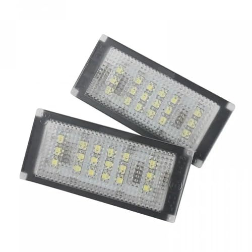 LED Number Plate Light For BMW 3 Series E46 For M3 2004 2005 2006 LED License Number Plate Light Lamps Error Free 51137113590
