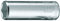 GEDORE 6192210 Llave de vaso 1/4, forma larga 10 mm