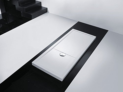 NOVELLINI Olympic Plus - Piatto doccia rettangolare, Bianco, 140x70x4.5 cm