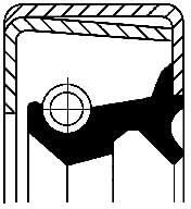 Corteco 01003679B Wellendichtring, Kurbelwelle