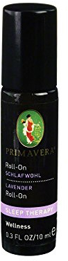 PRIMAVERA Schlafwohl Aroma Roll-On bio 10 ml - Lavendel-, Vanille und Neroliduft - Aromatherapie für Unterwegs - entspannend - vegan