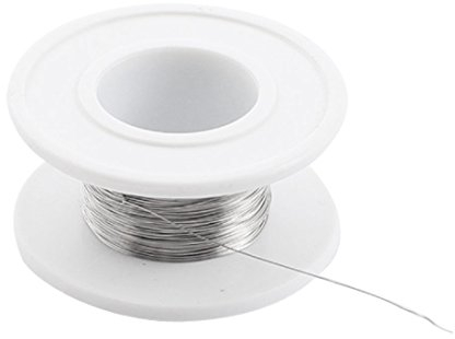 sourcing map 15M Largo AWG32 0.2mm Diámetro Nicrom Resistencia Alambre para Horno