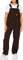 Carhartt, Salopette Rugged Flex® in cotone canvas, Loose Fit Donna, Marrone scuro, M