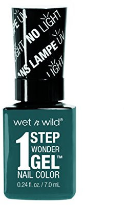 Wet 'n' Wild – 1 Step Wonder Gel Nail Color – mit Licht-gehärteter Formel in 16 verschiedenen Farbtönen Un-Teal Next Time, 1 Stk. 40g