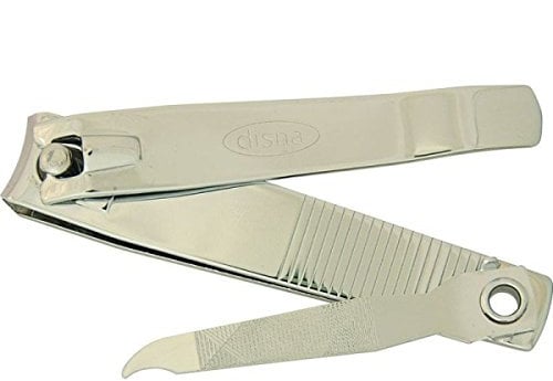 Disna Cortauñas Pedicuro Inox Con Lima 8.2 Cm