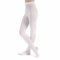 tanzmuster ® Ballettstrumpfhose Mädchen - Lena - kein Kratzen und Rutschen, äußerst strapazierfähig (Keine Laufmaschen), Strumpfhose fürs Kinder Ballett in weiß, Größe 92-110