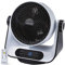 Neostar Electronics Remote Control Rotating/Oscillating Fan - 8 Inch, 8 Speed, LCD Display, Tabletop, Desktop, Home Office, Compact, Portable, Powerful, Whisper Quiet Fan With Wireless Remote Control