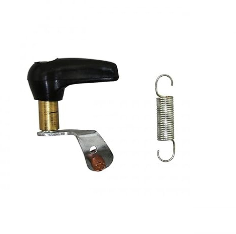 RSM Bouton Poussoir Interrupteur Lévier D'éclairage Complet Sur Capot Moteur Gris Pour Solex 3800