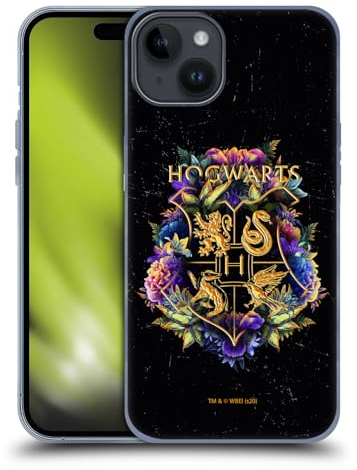 Head Case Designs Offizielle Harry Potter Hogwarts Wappen 1 Deathly Hallows XXXI Gel Handyhülle Hülle [Militärischer Schutzgrad] Kompatibel mit Apple iPhone 11