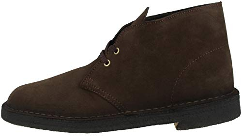 Clarks Originals Uomo Desert Boot Suede Brown Brown Stivali 46 EU