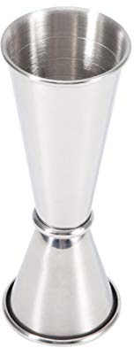 Nivvity Wine Jigger, Barra de Acero Inoxidable 304, Taza medidora, cóctel, Herramienta de Vino con Escala de 60 ml