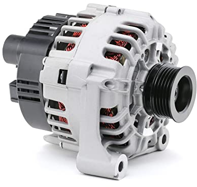 RIDEX 4G0090 Lichtmaschine 120A Generator LiMa 14V Alternator mit Riemenscheibe Kompatibel mit BMW 3 Limousine E46 12312247389 130719 12312247405