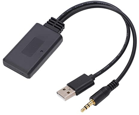 Adaptador de música Bluetooth para coche 3.5mm coche inalámbrico Bluetooth receptor reproductor de música aux adaptador USB universal para coche Radios estéreo