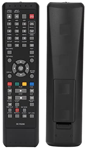 DVD-Recorder-Fernbedienung, Universal-Controller-Ersatz, Kompatibel für D R17DT D R17DTKB DVD-Recorder, Erfordert Keine Einrichtung