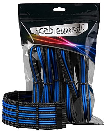 CableMod PRO ModMesh 12VHPWR Cable Extension Kit - schwarz/blau