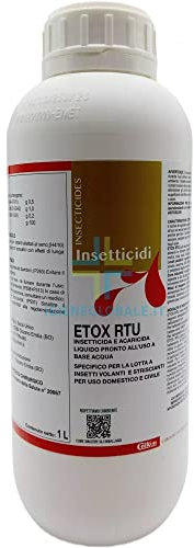 Insetticida Contro Le Cimici da Letto, Fai-da-Te, Pronto all'Uso, 1 Litro: Etox Rtu