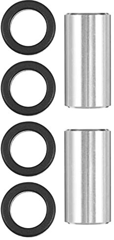 INOOMP 2st Fahrradbuchse Fahrradbefestigung Adapter Für Hintere Stoßdämpfer Fahrrad Dämpfer Buchse Hinterer Adapter Hintere Stoßdämpfer Montieren Absorber Dämpfung Komponente Kleber