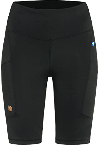 Fjallraven 87138-550 Abisko Short Tights W Pantaloncini Donna Black Taglia XXL