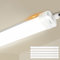 TONFFI 5er LED Feuchtraumleuchte 115CM, 36W 3600LM LED Wannenleuchte | Verknüpfbar Deckenleuchte Keller Röhre | IP65 Wasserfest | 4.000K neutralweiß Feuchtraumlampe für Garage Werkstatt Büro Hobbyraum