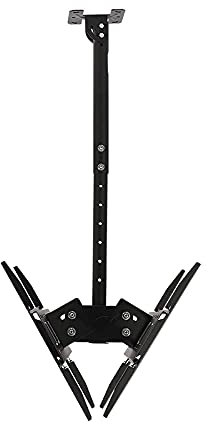 TV-Ständer, Decken-TV-Halterung, Dual-Screen-Erweiterung, Neigungsdrehung, TV-Montagehalterung, verstellbare TV-Halterung mit Kabelmanagement für 32-65-Zoll-Fernseher, TV-Halterung beautiful scenery