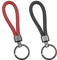 ZephyrHome Lot de 2 Porte-clés en Cuir tressé, Porte-clés pour clés de Voiture, Moto et Maison, Accessoire idéal pour Porte-clés Unisexe pour Voiture, Moto, Plus (Noir et Rouge)
