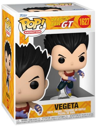 Funko POP! Animation: Dragon Ball GT - Vegeta | Offizielles Anime Merch - Vinyl Sammelfigur als Regal Deko - Geschenkidee zum Geburtstag für Fans und Sammler