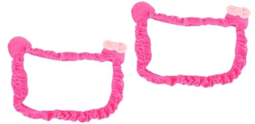 OSALADI 2 Pcs Elastic Monitor Cover Pink Large Screen Fit for 20-32 Inch Computer Cover Dustproof Heat Dissipation Easy to Clean