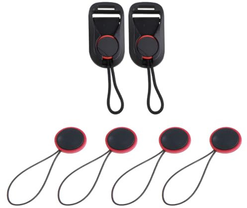 PLKSEI 6 Stück Kamera Schultergurte Schnellverschluss Adapter Kameragurt Adapter Kamera Schnellverschluss Anschluss Schnalle Kit für Universal Kameragurt