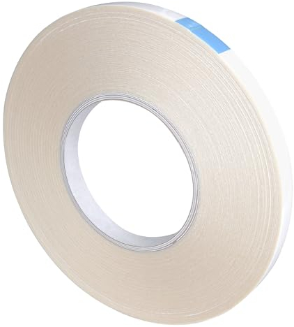 Klebeshop24 Doppelseitiges Klebeband transparent | PET-Folienklebeband | extra dünn & stark klebend | Hochleistungsklebeband aus der Industrie / 4 mm x 50 m