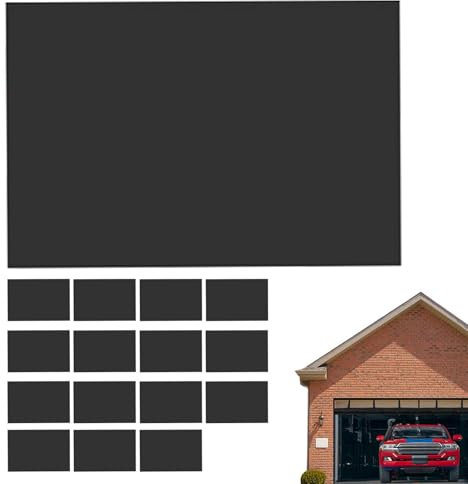 Pannelli magnetici per porte del garage, finestra magnetica per porte del garage, magneti da garage, decorazione per finestre del garage | Pannelli magnetici per finestre ritagliabili, finestra