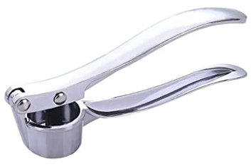 MOBAAK Knoblauchpresse 5-in-1-Knoblauchhacker Aus Aluminiumlegierung, Knoblauchpresse, Knoblauchhacker, Leicht Zu Reinigen Knoblauchschneider