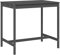 SDWEHO7 Stehtisch Bartresen Holz 110 cm Hoch Indoor Outdoor Bistrotisch Biertisch Gartentisch Bartisch Partytisch Balkontisch, Grau 121x82,5 cm Massivholz Kiefer