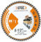 TCT Circular Saw Blade - Carbide Tipped Teeth General Purpose 216MM 60T Cutting Dics with 30MM Arbor for Wood Aluminium Plastic Copper BGTEC