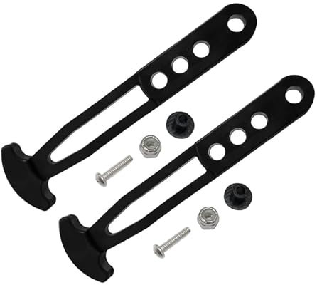 Wuyooprt Secure Retaining Rubber Latch Band, Ladder Strap Sturdy Boat Deck Hardware, Latch Band with 4 Adjustable Mounting Holes for Ships Speedboats