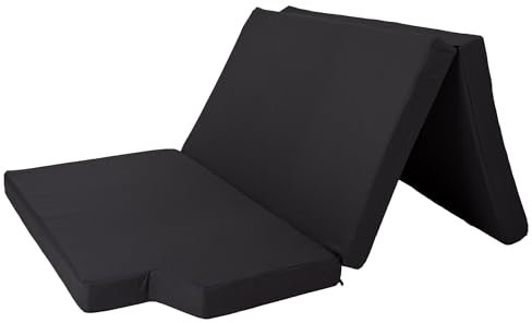 Golden Group Auto Matratze 200cm x 110cm - Passend für Mercedes Marco Polo - Faltbare - Camping Matratze - Auto Camping Zubehör - Klappmatratze Poliester-Schwarz 8cm