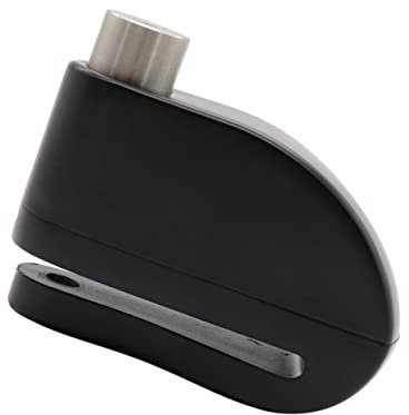 JECOMPRIS Candado De Freno Disco De Motocicleta Candado Antirrobo Llaves Alarma Acero Inoxidable