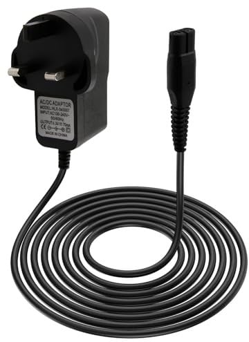 4.3V Charger for Philips Shaver A00390 Replacement Charger Cable Compatible with Philips One Blade Electric Shaver QP2520, QP2620, MG3720, MG5730, MG5735, BT3206, MG3740, RQ310, S1010, S300, BT3208