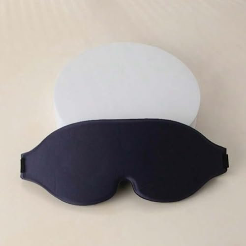 Masque de Nuit Innovant 2025 pour Hommes et Femmes, Conception Masque de Sommeil qui Bloque la Lumière pour Dormir, les Siestes, la Méditation, les Voyages (Noir)