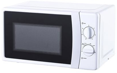 Forno a microonde 20 litri800 Forno a microonde con funzione sbrinamento 6 impostazioni di potenza0-30 min Timer One-Touch Express CookFacile da pulire Design elegante Blu utile