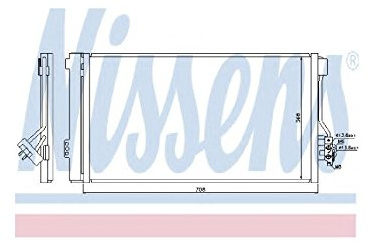 NISSENS 940178 Condenser, air conditioning